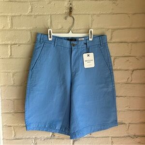 J.Hilburn NWT italian Drillino tailored fit size 30 light blue preppy shorts